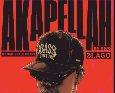 Akapellah llega a La Pámpara en Bogotá este 28 de agosto